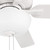 FP-GLT52B30-MW - 52in 3-Light Matte White Ceiling Fan - Designer Fountain