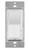 57300-W - LED/CFL Decorator Dimmer Switch White - Enerlites