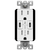 61501-2C-PD60-W - Dual USB-C 60W Power Delivery 15A Duplex Receptacle White - Enerlites