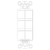 6266-W - 6-Port Decorator Data Wall Plate Insert - Enerlites