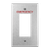 7731M-E - Mid-Size 1-Gang Decorator/GFCI Emergency Wall Plate - Enerlites