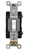 81201A-BK - 20A Antimicrobial Heavy Duty Single Pole Toggle Switch 120-277V Black - Enerlites