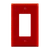 8831M-R - Mid-Size 1-Gang Decorator/GFCI Wall Plate - Enerlites