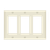 8833M-LA - 3-Gang Mid-Size Decorator/GFCI Wall Plate - Enerlites