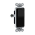 91150A-BK - 15A Antimicrobial Decorator Single Pole Switch 120-277V Black - Enerlites