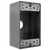 EN1375 - 3/4 in 1-Gang 3-Holes Gray Weatherproof Outlet Box - Enerlites