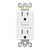 GFTRG15-W - 15A GFCI Tamper-Resistant Self-Testing Outlet 125V White - Enerlites