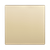 SI8802-GD - Screwless Blank 2-Gang Wall Plate Gold Finish - Enerlites