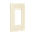 SI8831M-LA - Mid-Size Screwless 1-Gang Decorator Wall Plate Light Almond - Enerlites