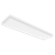 PVLFM-12-8CP3-SV-TD-WH​ - Pivot Linear Flush Mount 12”W, 120V, 4500lm 3CCT (3000/4000/5000K), Triac dim , White Finish​