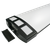 NDWR-N-8CP3NL-SV-TD-B​ - NuDeco Wrap 6”W, 120V, 4500lm, 3CCT (30/40/50K), Nightlight, Black Finish​