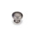 Z115BNBDL - 1-1/4" Lindos Round Cabinet Knob Bright Nickel Brushed Dull Lacquer - Hardware Resources