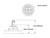 HBR10/150S/110/8C2/BK-Z10 - 100W Selectable LED Round High Bay 2CCT - NaturaLED
