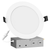SC-DL12-D06H-A1-61RE-WH - 12W 6" Slim Round 5CCT Panel 1400 lm White - Lotus LED