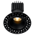 L3F-RDI-BK-RS20-3K95 - Tangra 3" Fixed Round Deep Regressed Black 3000K CRI95 - Lotus LED