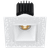 L3F-SDI-WH-LW36-5C95 - Tangra 3" Fixed Square Deep Regressed Invisible Trim 5CCT CRI95 - Lotus LED