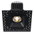 L3F-SRI-BK-RC20-5C98 - Tangra 3" Square Recessed Invisible Black Trim 5CCT CRI98 - Lotus LED