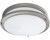 4318-2-30-BN - 18" 34W LED Flush Round Ceiling Mount 3000K - RP Lighting + Fans