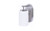 4918BN-1 - E26 A19 No Lamp Vanity Light 1-Light Brushed Nickel - RP Lighting + Fans