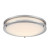6136400 - 16" 23W LED Flush Mount Selectable CCT Brushed Nickel - Westinghouse