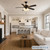 WR1472OB - Dalton 52" Indoor Ceiling Fan Oiled Bronze 5-Blade - Wind River