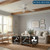 WR1472W - Dalton 52" Indoor Ceiling Fan White 5-Blade - Wind River