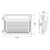 LED-WPF-SL-3P60-TRI-BZ-HV-PC - 30-60W Slim LED Wall Pack Selectable CCT Bronze - Envision