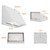 LED-WPFC-TRZ-5P120-22K-WH-PC - 120W LED Trapezoid Wall Pack 2200K White - Envision