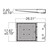 LED-ARL3-3B-5P430-TRI-GRY-UNV - 430W Selectable LED Area Light 3CCT Gray - Envision
