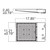 LED-ARL3-3B-5P150-22K-GRY-HV - 50W LED Area Light 2200K Gray 277-480V - Envision