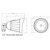LED-BLT-25W-TRI-BZ-KN-UNV - 25W Bullet Flood 3500Lm Bronze - Envision