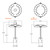 LED-PST-3P75-TRI-BZ-UNV - 75W LED Post Top Flood Type V Selectable CCT - Envision