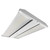 LED-LHB-1FT-3P165-4CCT-HV - 1Ft 60-165W C-Line Linear High Bay Selectable CCT 277-480V - Envision