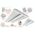 LED-LHB-2FT-3P320-4CCT-HV - 2ft 260-320W Selectable CCT Linear Highbay 277-480V - Envision