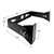 RHB-240-SM-BLK - 240W RHB3 High Bay Yoke Surface Mount Bracket Black - Envision