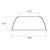 RHB3-240-ACR-RF - 240W Acrylic Reflector 90° - Envision