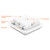 LED-SQUC-3P60-TRI-WH - 30-60W Selectable LED Square Canopy 120-277V White - Envision