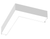 LED-ALIN2-24X24-L-3P50-D-5CCT-WH-RTK - 4' L-Shape LED Downlight Selectable CCT 40W - Envision