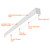 LED-ALIN2-FL-8FT-3P100-D-5CCT-WH - 8' Architectural Linear Downlight 100W Selectable CCT - Envision