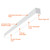 LED-ALIN2-FL-1FT-3P12-D-5CCT-WH-RTK - 1' Architectural Linear Recessed Downlight 5CCT - Envision