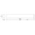 LED-ALIN2-FL-6FT-3P75-D-5CCT-TML - 6' Architectural Linear Trimless Downlight - Envision