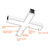 LED-ALIN2-FL-22X22-X-3P50-D-5CCT-TML - 2' X-Shape LED Downlight 5CCT 20W - Envision