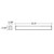 LED-UDL2-2FT-3P25-5CCT-BL - 2' C-Line Suspended Linear Black - Envision