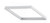 LED-PNL-2X2-FLNG - 2x2 LED Panel Flange Drywall Kit White Accessory - Envision