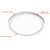 LED-SLDSKR-12-24W-5CCT-WH - 24W 12" Slim-Line Round Surface Mount Selectable CCT - Envision
