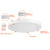 LED-SLDSKR-7-13W-5CCT-WH-BMS - 7" 13W Slim-Line Surface Mount Round Bi-Level Sensor 5CCT - Envision