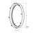 SLSM-7R-TRIM-BN - 7in Round Snap-On Trim Brushed Nickel - Envision
