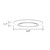 LED-CDSK-4-10W-TRI-BN - 4" LED Cusp Disk Light 10W Selectable CCT Brushed Nickel - Envision