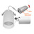 LED-DLJBX-3-CYL-ADJ-5CCT-WH - 3" Cylinder LED Downlight 15W Selectable CCT - Envision