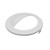 CMD-4-WASH-WH - 4" CMD Wall Wash Trim White for Downlights - Envision